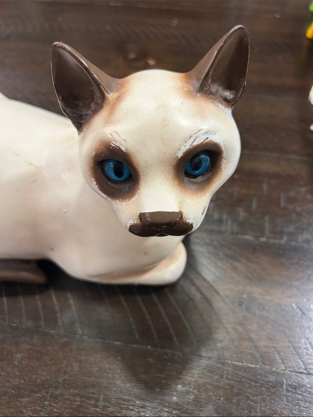 Vintage 1983 Universal Statuary Siamese Cat Figurine image 2
